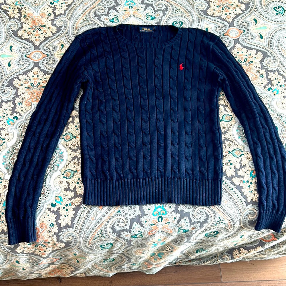 Polo, Ralph Lauren/ Medium/ Navy Blue
